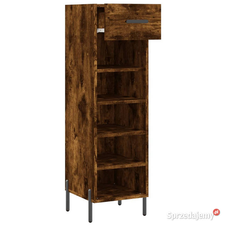 Szafka na buty przydymiony dąb 30x35x105 Warszawa