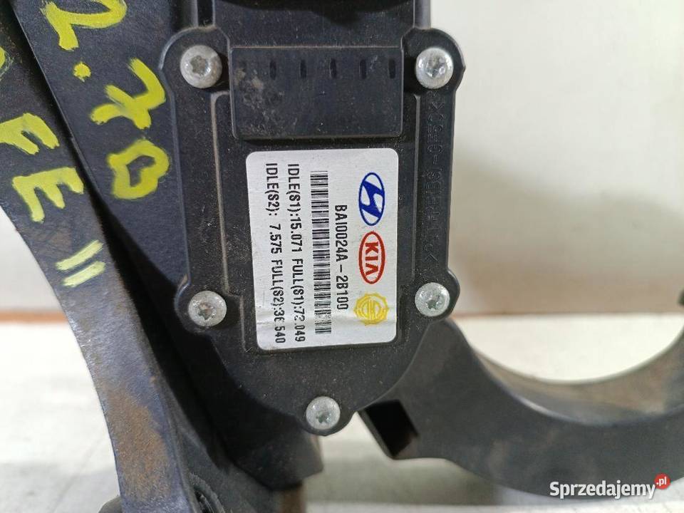 POTENCJOMETR GAZU HYUNDAI SANTA FE II 27