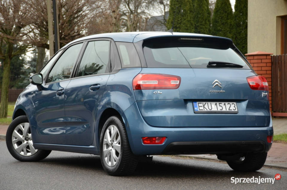 Citroen C4 Picasso Zarejestrowane 16 eHDI 116 nawigacja Kutno