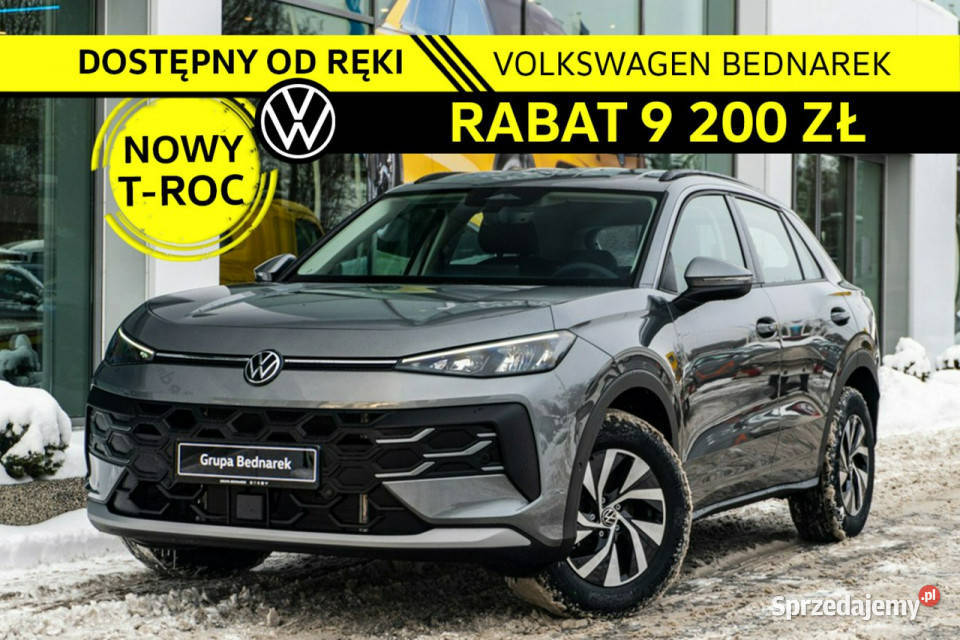 Volkswagen TRoc Life 15 eTSI 116 DSG II 2025 bluetooth T-Roc Łódź