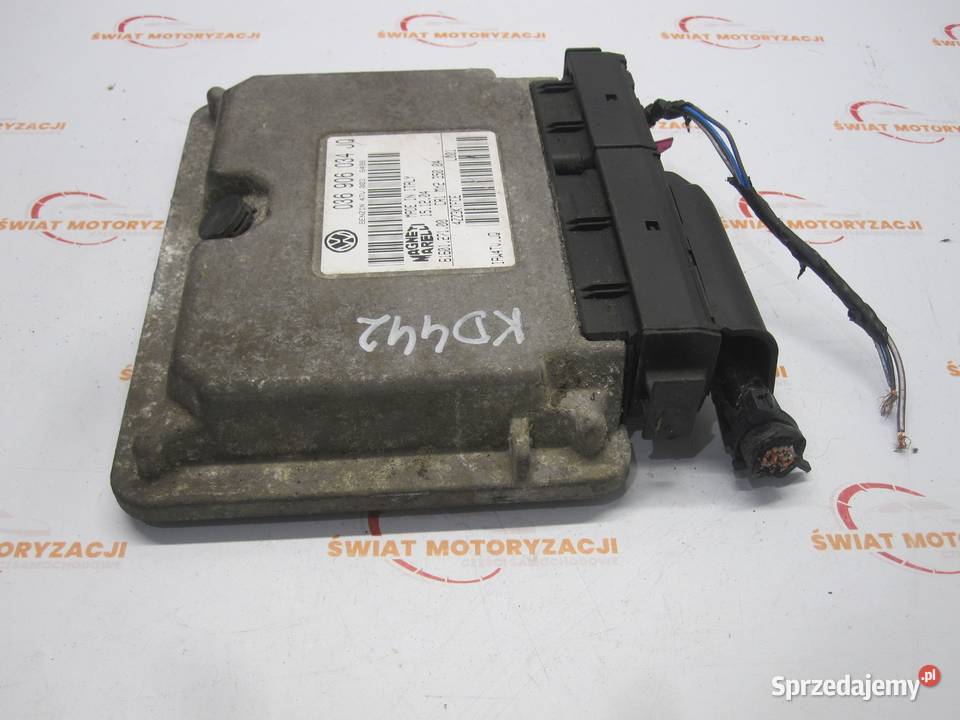 VW POLO IV 07r 14B komputer sterownik silnika Układ elektryczny, zapłon