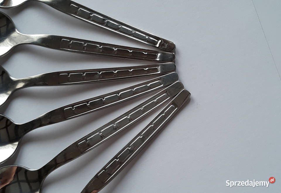 Łyżeczki do kawy mokki PROSTOKĄTY GEOMETRYCZNY Dąbrowa Górnicza