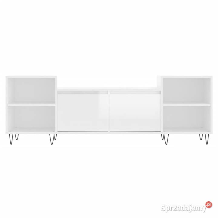 Szafka pod TV wysoki połysk biała 160x35x55 Warszawa sprzedam