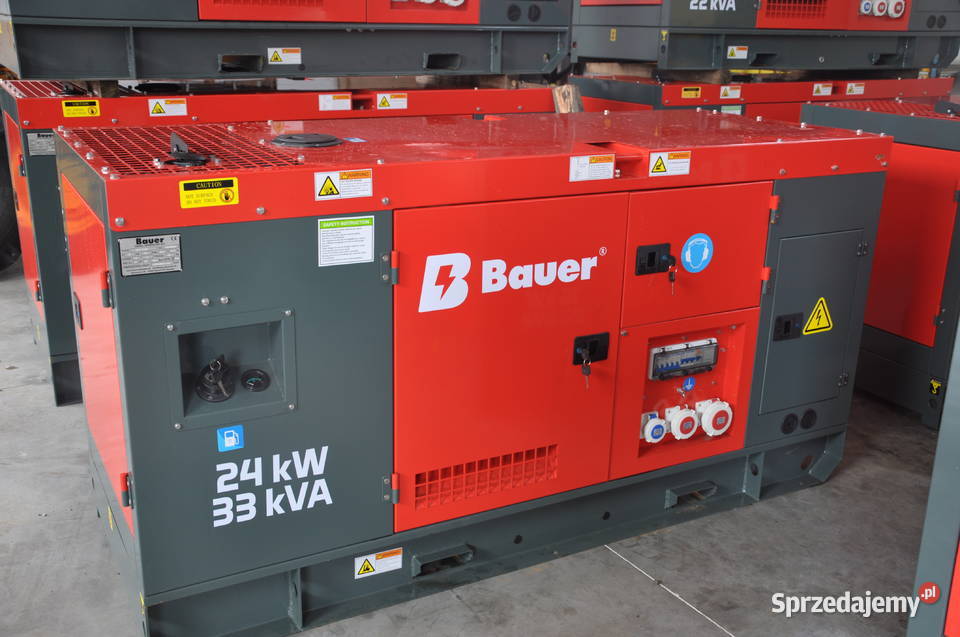 AGREGAT PRADOTWÓRCZY BAUER 16 33 40 50 80 KW mazowieckie Radom