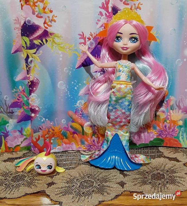 Lalka Enchantimals Radia Rainbow Fish z pupilem Zabrzeg