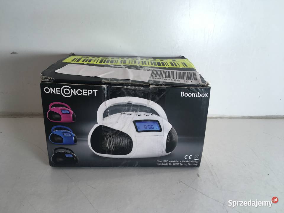 Mini boombox BT FM Oneconcept radio Częstochowa sprzedam