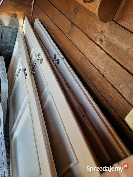 drzwi drewniane używane Katowice sprzedam