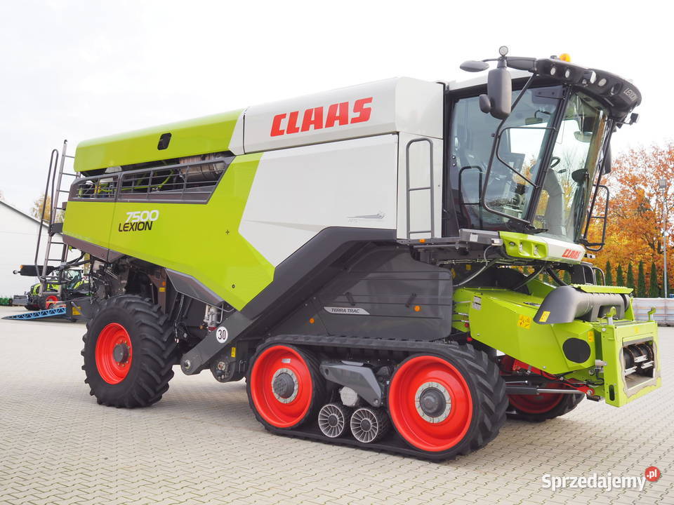 Clkaas Lexion 7500TT GPS V930 Kombajn zbożowy Klimatyzacja Stęszew