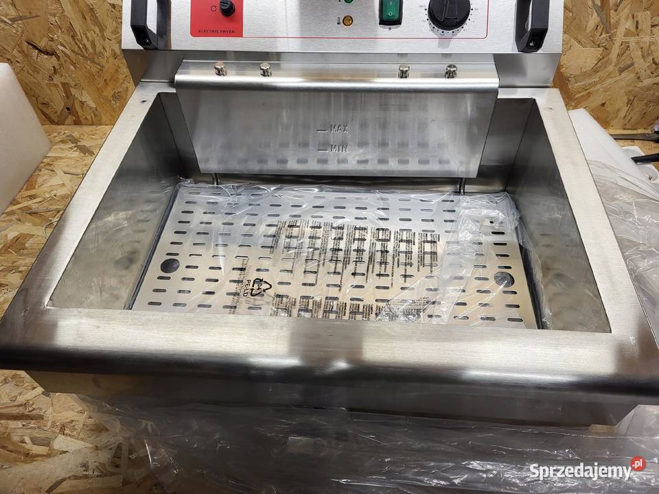 Elektryczna frytownica dwukomorowa 3300 W 26l sprzedam