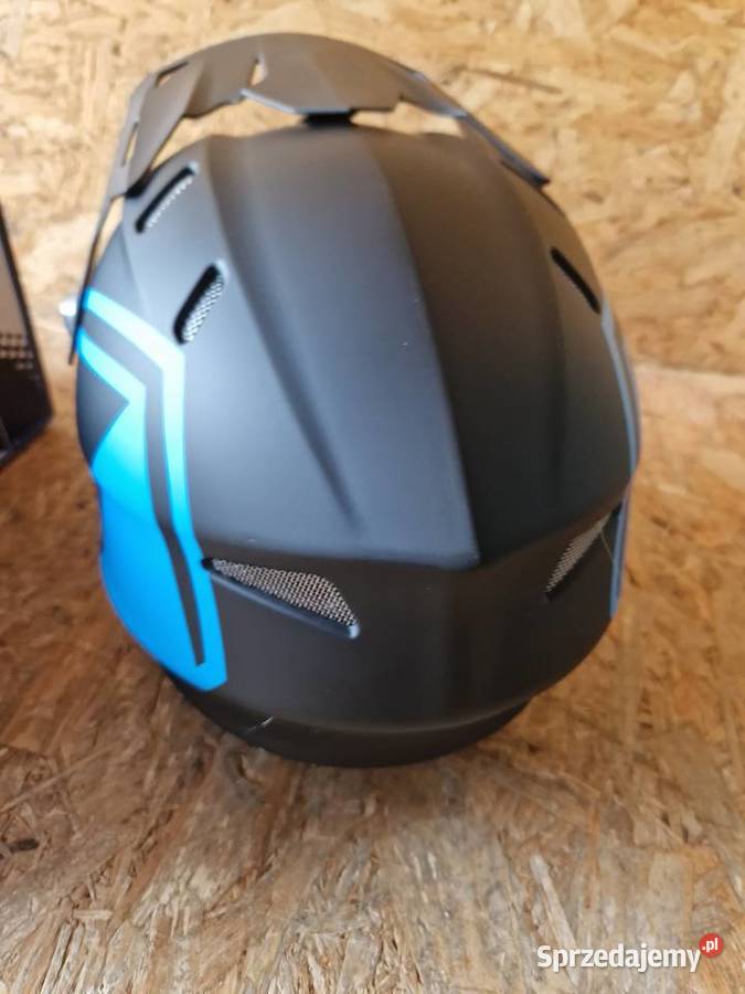 Kask Full Face SBike 4S05 BlackBlue Model KA072 Głogowa