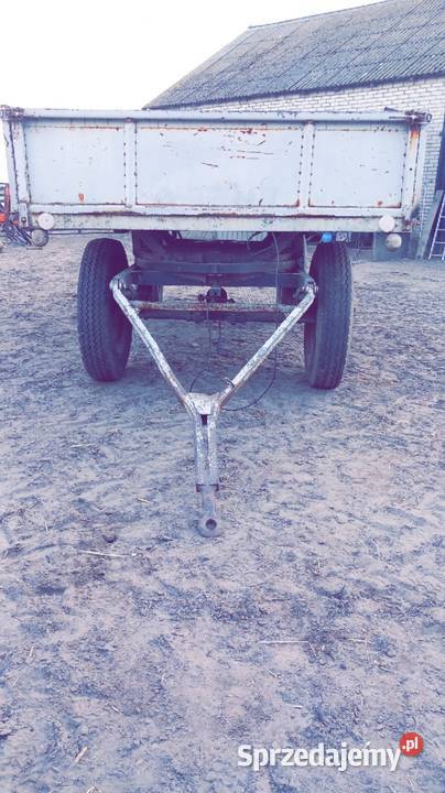 Sprzedam przyczepe d44 nieuszkodzony mazowieckie Sanniki