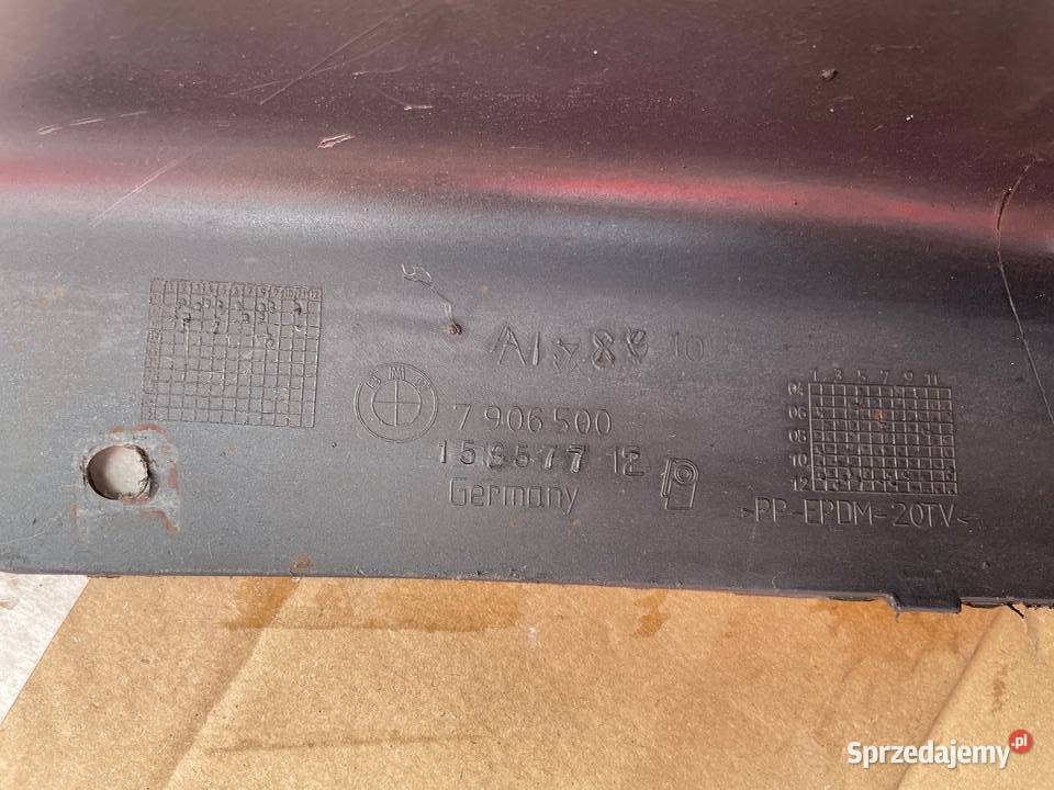 BMW 3 E90 E91 Zderzak tylny m pakiet 7906500 Czarny Dunajec