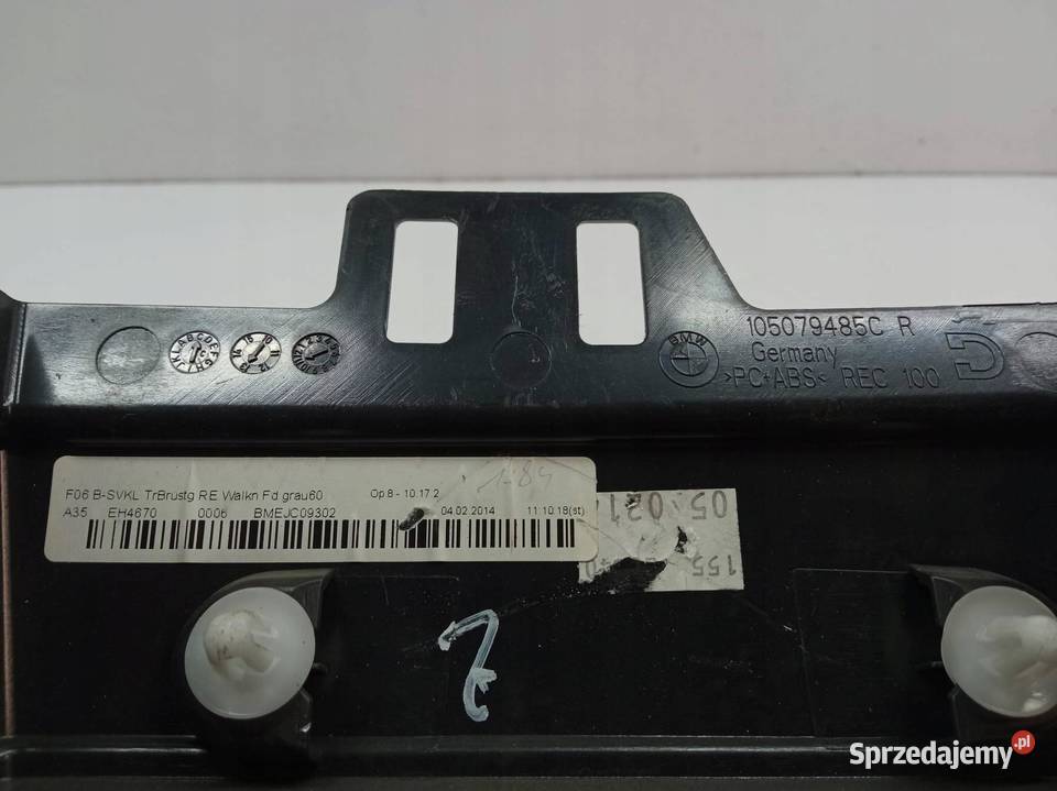 OSŁONA SŁUPKA B LEWA PRAWA DOLNA KPL 7289391 Bmw