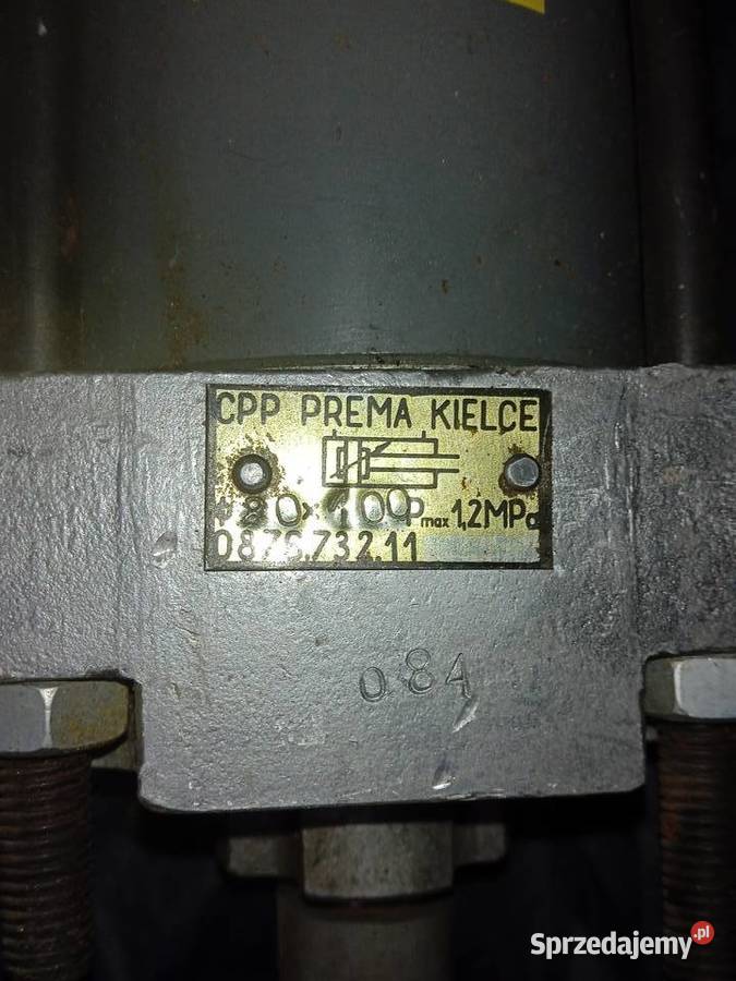 siłownik pneumatyczny produkcji polskiej firmy ciężarowe Siłowniki