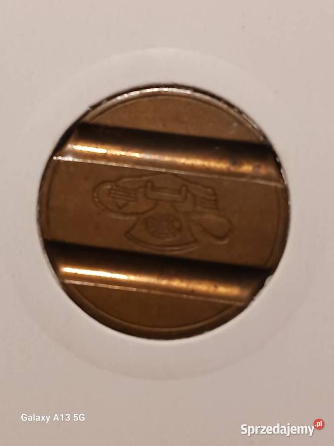 Żeton telefoniczny Włochy 06 1975 r Rzadkość Konin