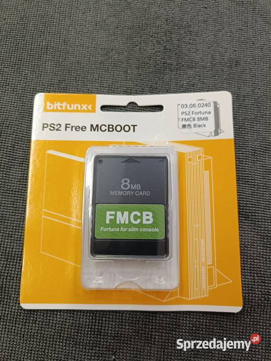 Karta pamięci PlayStation 2 2 FMCB nowa 8MB mazowieckie sprzedam