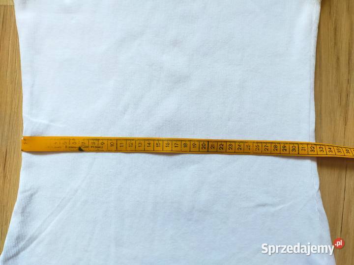 Biały top z koronką rozmiar M Łódź sprzedam