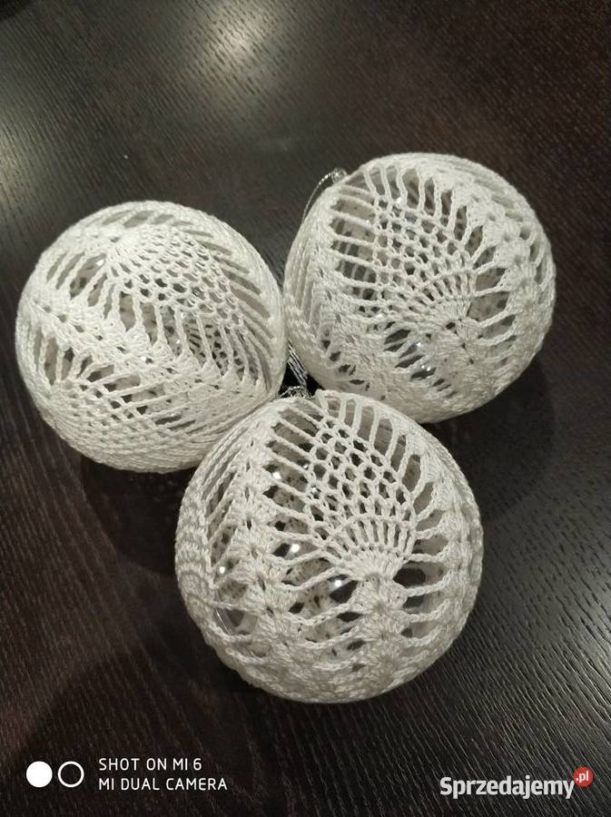 Bombki szydełkowe Straszęcin sprzedam