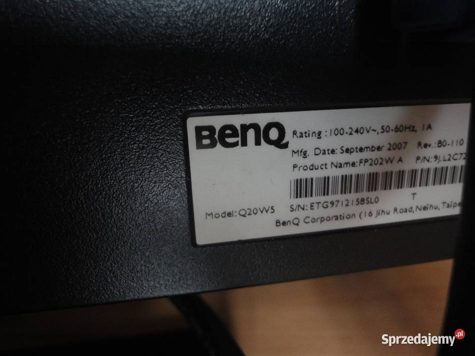 monitor 20 BENQ BenQ Kraków