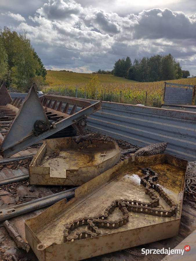Rozrzutnik obornika jednoosiowy bez rdzy Dowóz