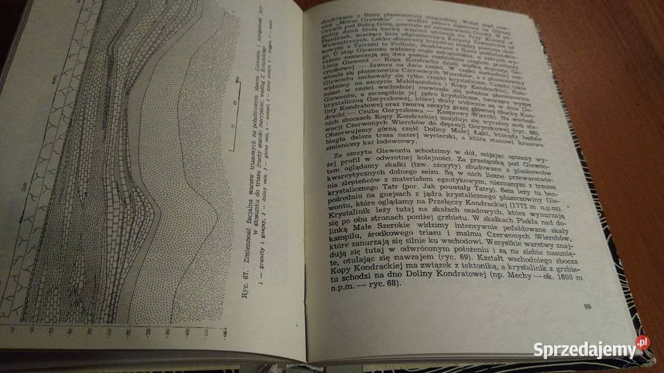 Przewodnik geologiczny Tatrach Zbigniew Kotański Gdańsk
