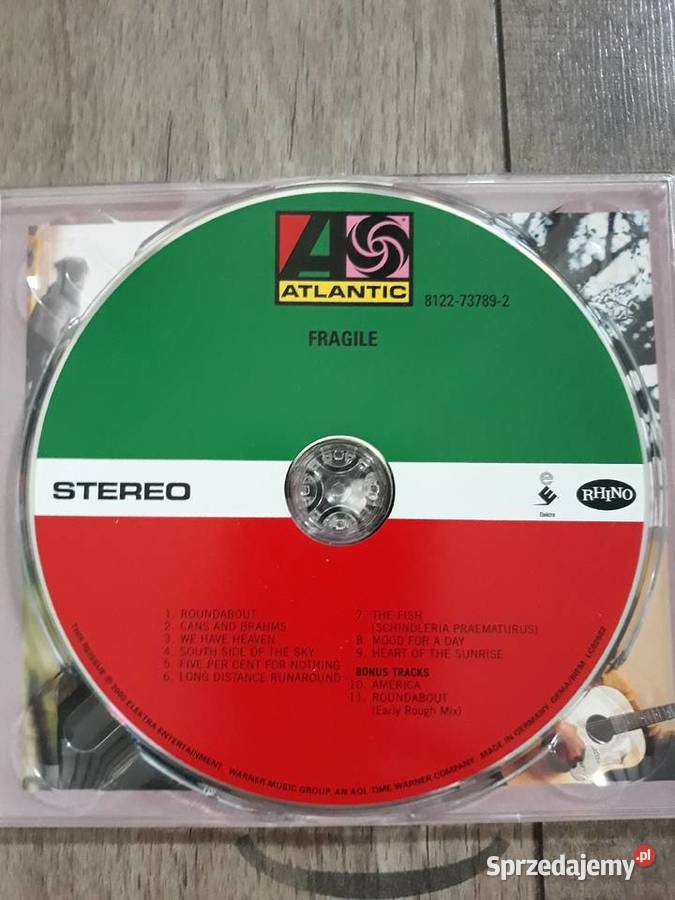 YES Fragile de Lux Edition CD Rzeszów