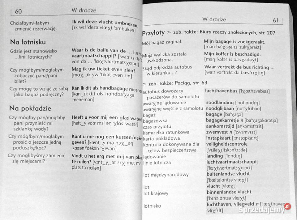 Rozmówki Niderlandzkie Last minute Beelen Hans Chełm sprzedam