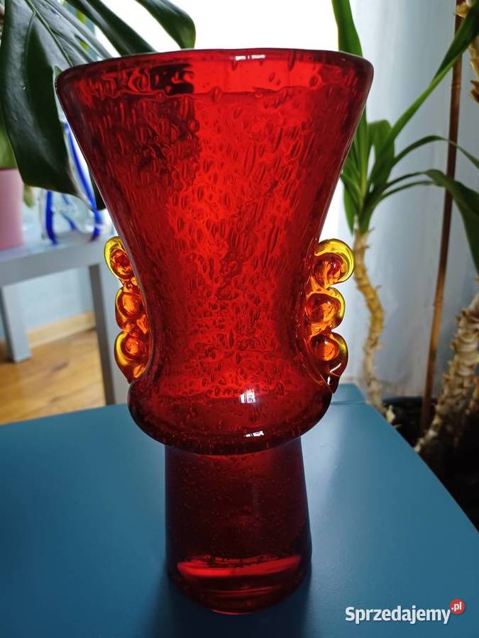 Wazon Józef Górski mocne antico Porcelana i szkło łódzkie Łódź