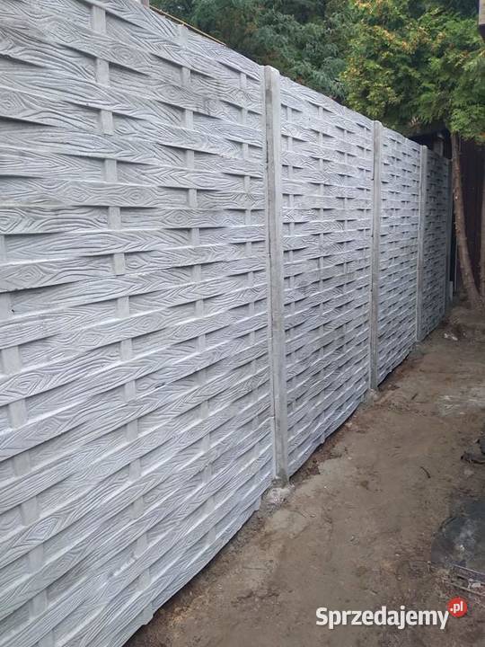 Ogrodzenia betonowe Dolnyśląsk Montaż Wrocław usługi budowlane