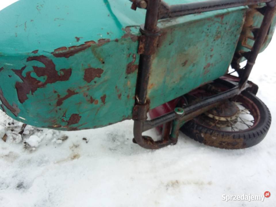 wózek boczny iż dniepr ural m72 milicyjny Susk Stary