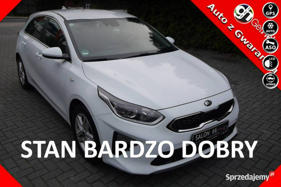 Kia Ceed HYBRYDA Navi Stan b 100bezwypadkowy z światła LED Kia Częstochowa