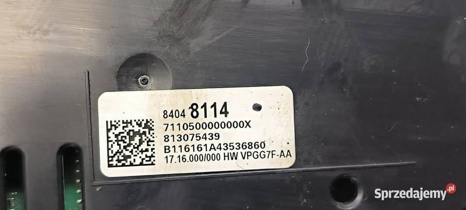 LICZNIK ZEGAR CHEVROLET CORVETTE C7 84048114 Lipno