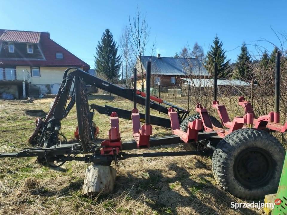 Przyczepka z napędem do lasu Chyrowa