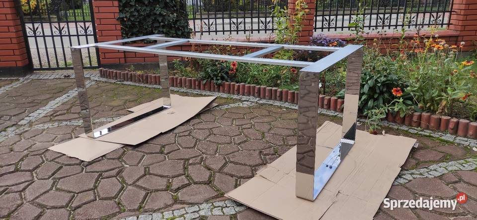 Stelaż stołu stal nierdzewna polerowana Żuromin