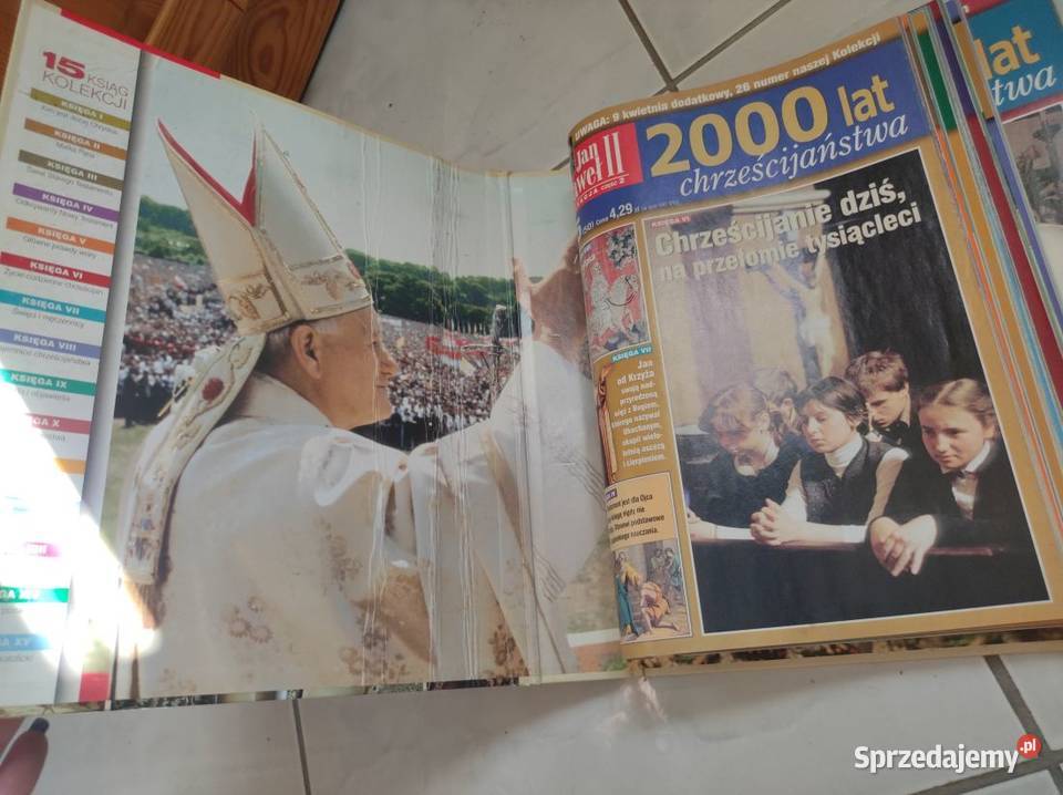 Jan Paweł II 2000 lat chrześcijaństwa kolekcja