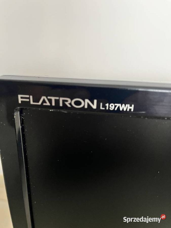 Monitor LG FLATRON L197WHPF 19 gracza retro 19" Sierosław sprzedam