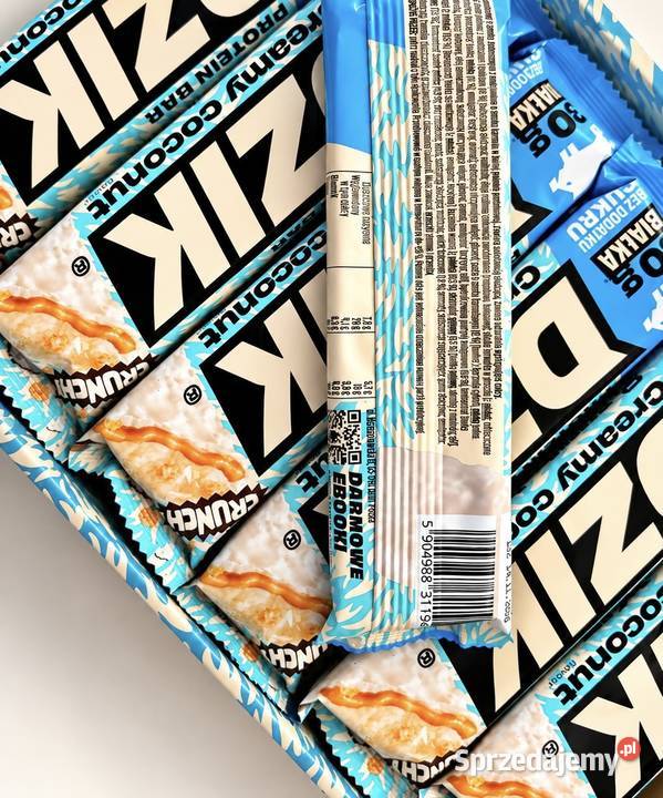 DZIK Protein Bar Creamy Coconut 24 30 g białka Warszawa sprzedam