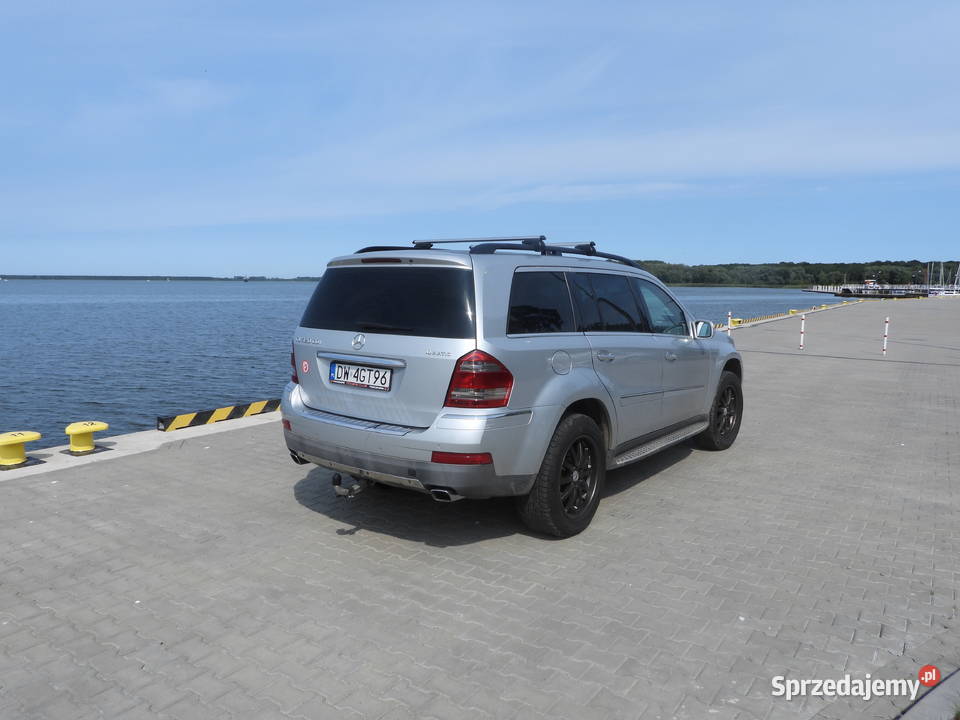 Mercedes GL X164 30 4x4 4motion Airmatic srebrny