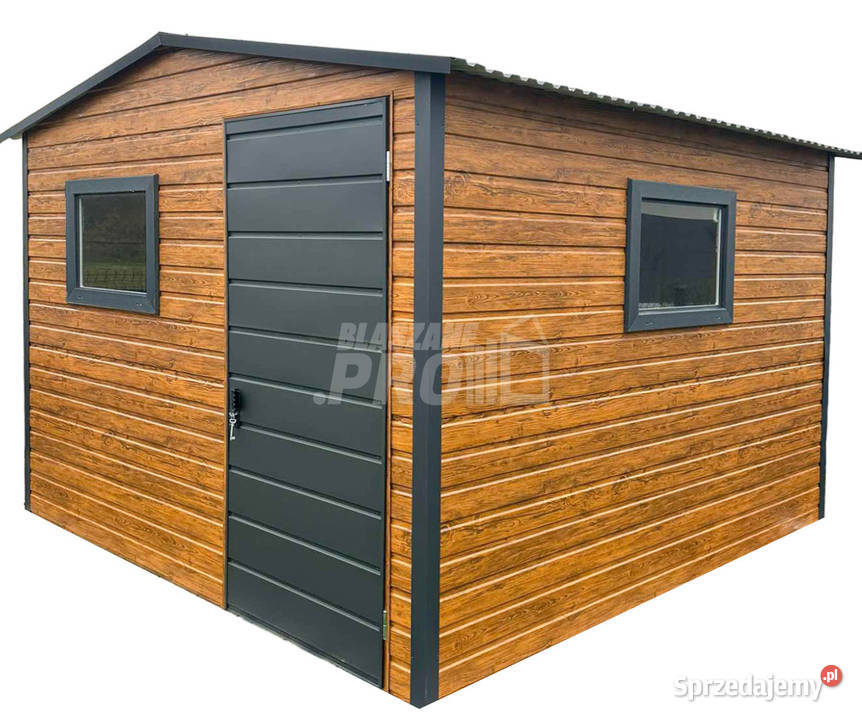 Schowek domek ogrodowy 3x3m Okno Drewnopodobny Miastko