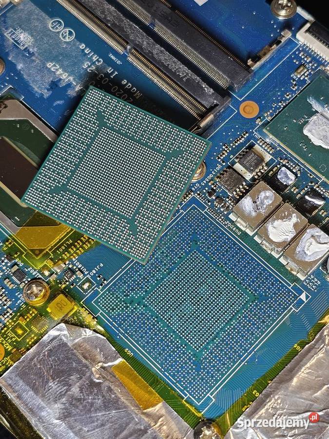Naprawa laptopa NVIDIA RTX GTX kod 43 wykrzyknik