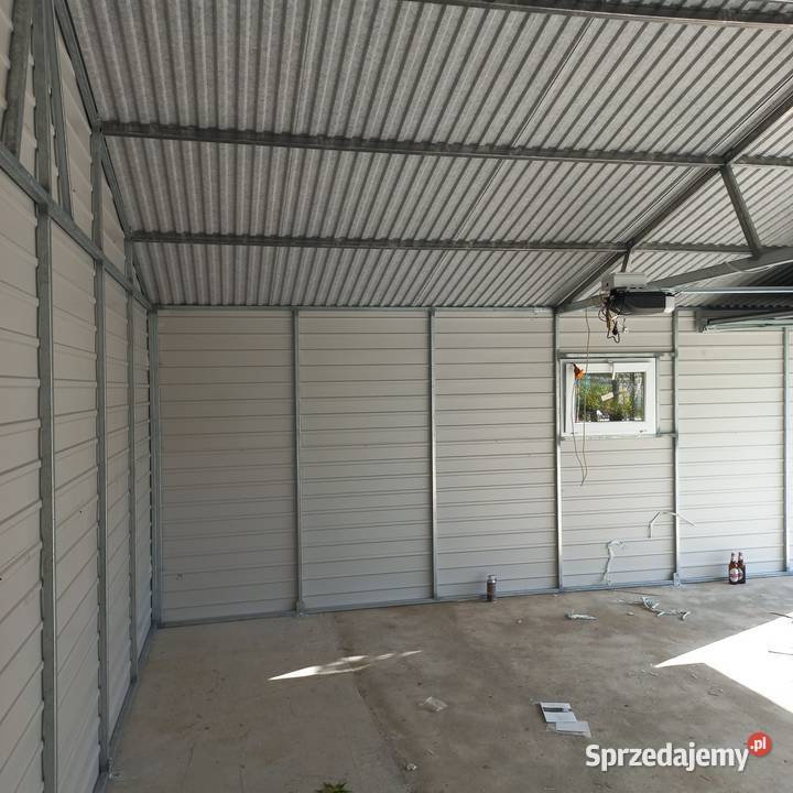 Nowoczesny garaż Magazyn blaszany 6x580m samodzielny Ostrołęka