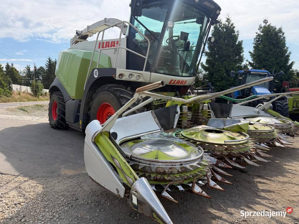 Sieczkarnia do kukurydzy Claas Jaguar 950 w Claas Sieczkarnie dolnośląskie Nowa Ruda