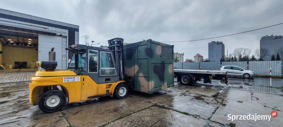 Wózek widłowy Kraków Wynajem i usługi Załadunki Transport specjalistyczny