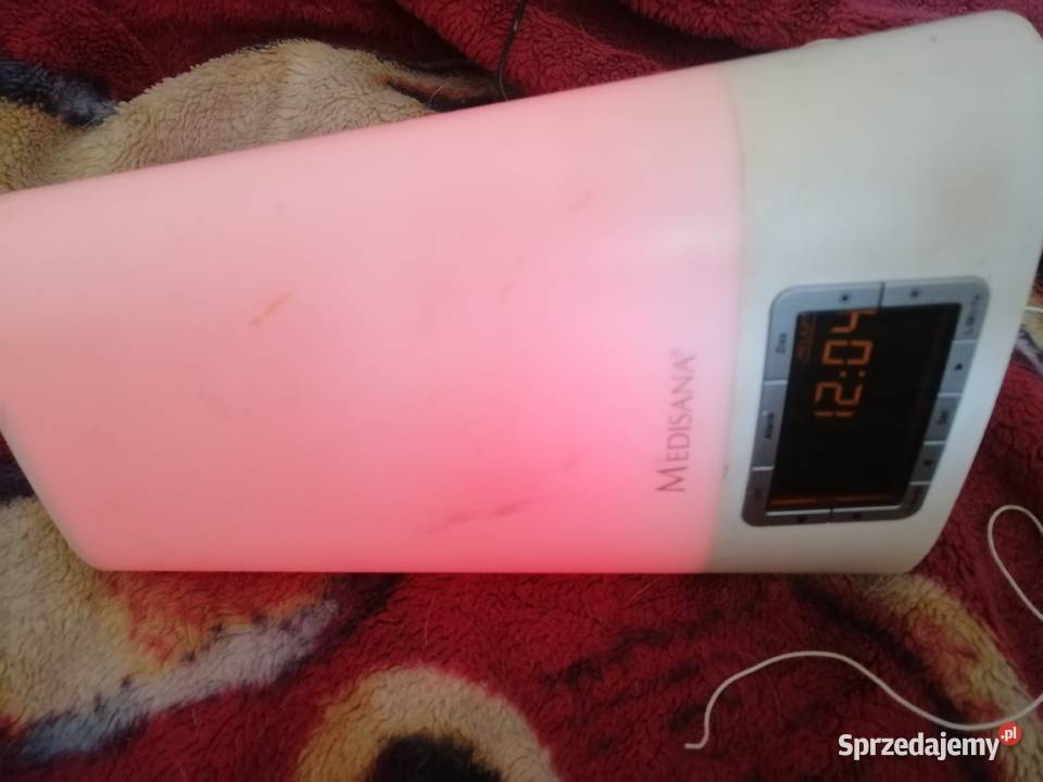 radio zegarek Medisana Budzik Świetlny Lampka