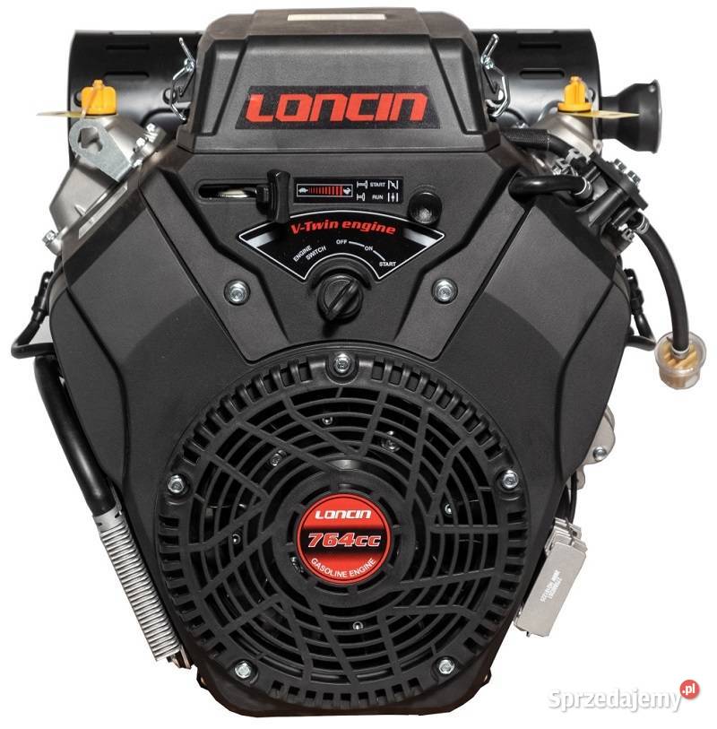 SILNIK SPALINOWY 2CYLINDROWY LONCIN LC2V80F 27 Chocianów