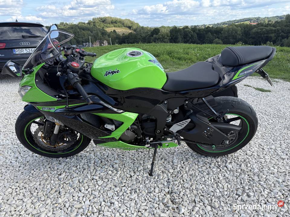 Kawasaki Ninja ZX6r 636 2017r kat A2 35kW Kawasaki podkarpackie sprzedam