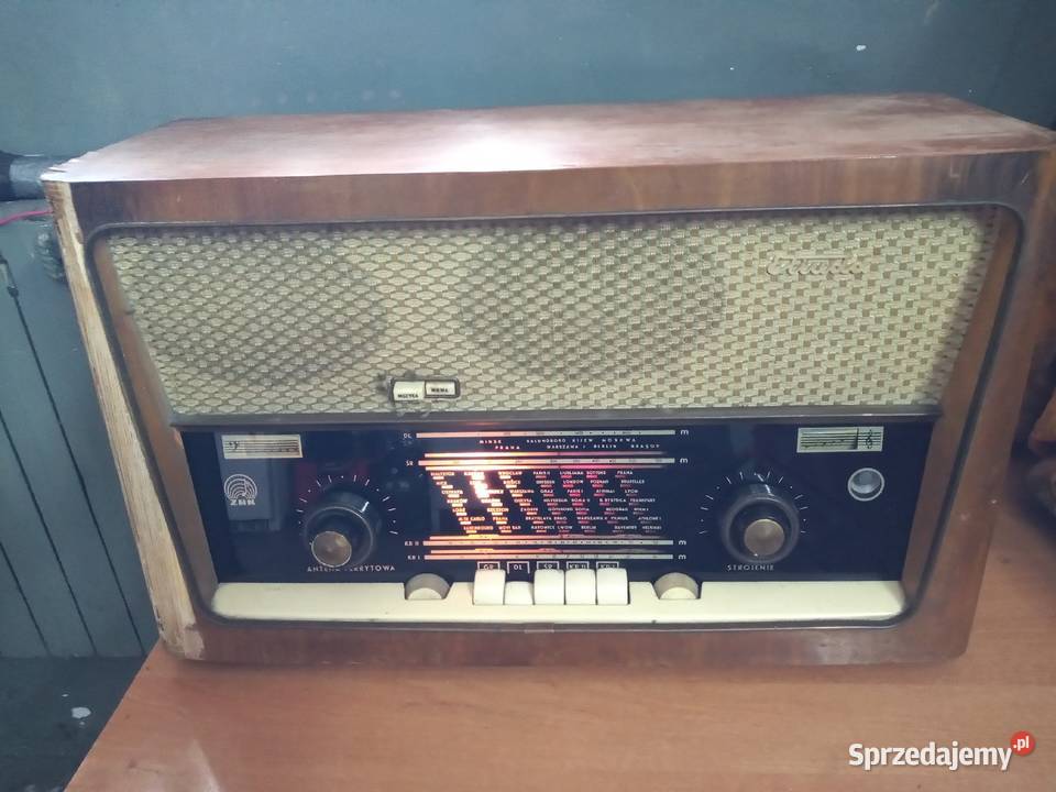 Radio lampowe Etiuda.