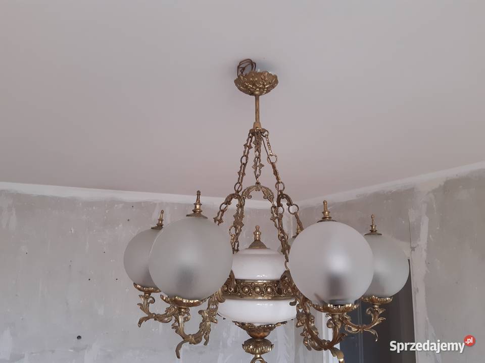 Lampa mosiądz Grudziądz