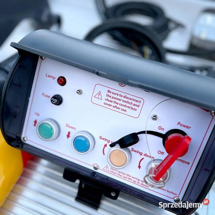 Hydrobort 1 tona z aluminiową platformą Łódź