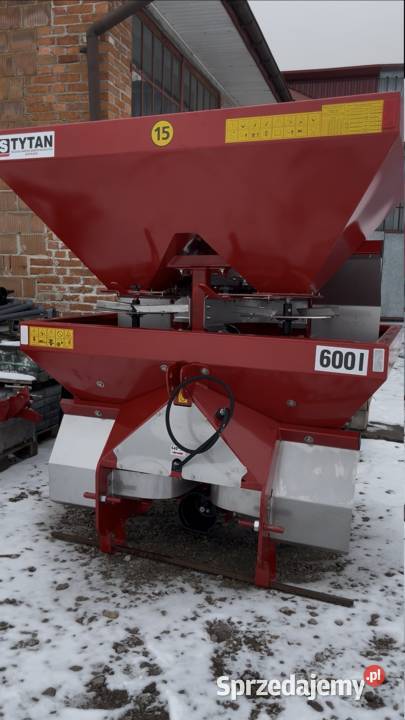 Rozsiewacz TYTAN 600L STRUMYK NOWY MODEL 400L Radomsko